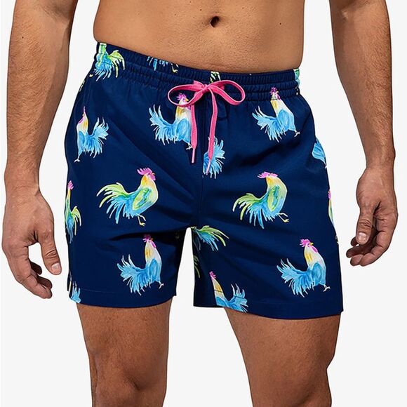 Chubbies The Fowl Plays Swim Trunks UPF 50 5.5” Inseam Classic Liner Sz XS - Picture 1 of 15